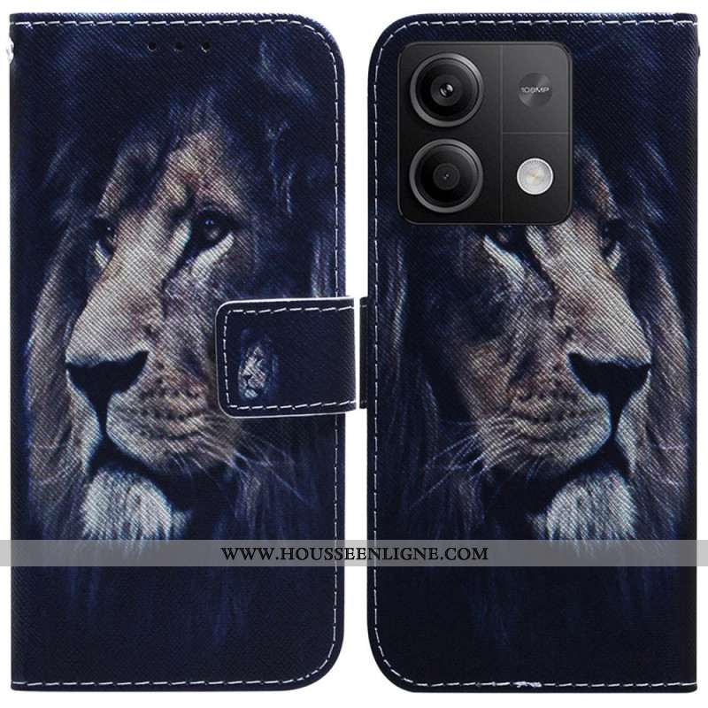 Housse Xiaomi Redmi Note 13 5G Dreaming Lion