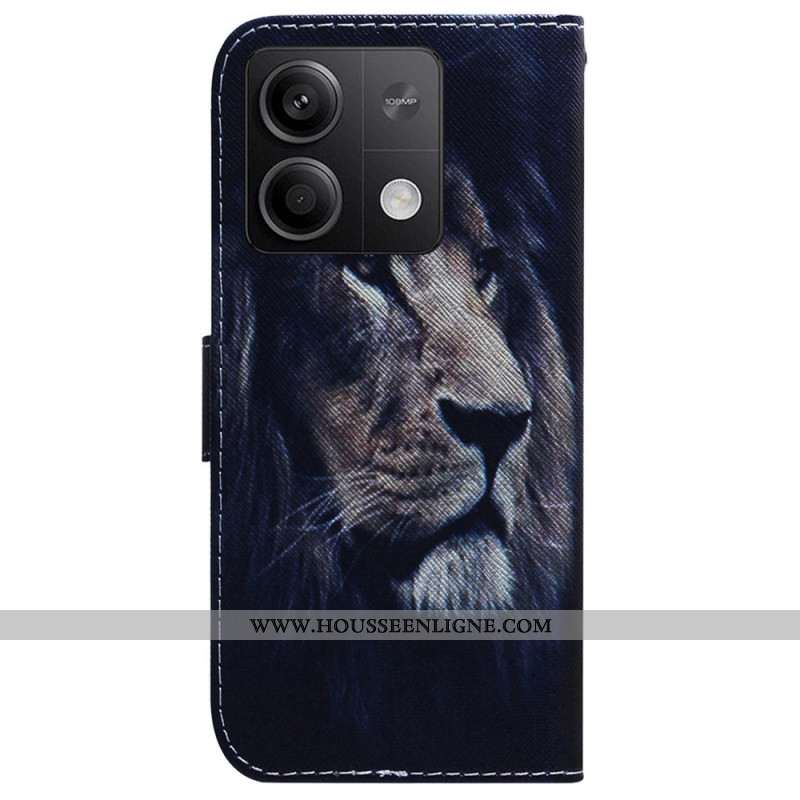 Housse Xiaomi Redmi Note 13 5G Dreaming Lion