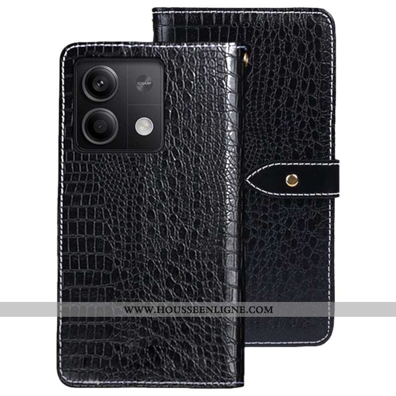 Housse Xiaomi Redmi Note 13 5G Effet Crocodile IDEWEI