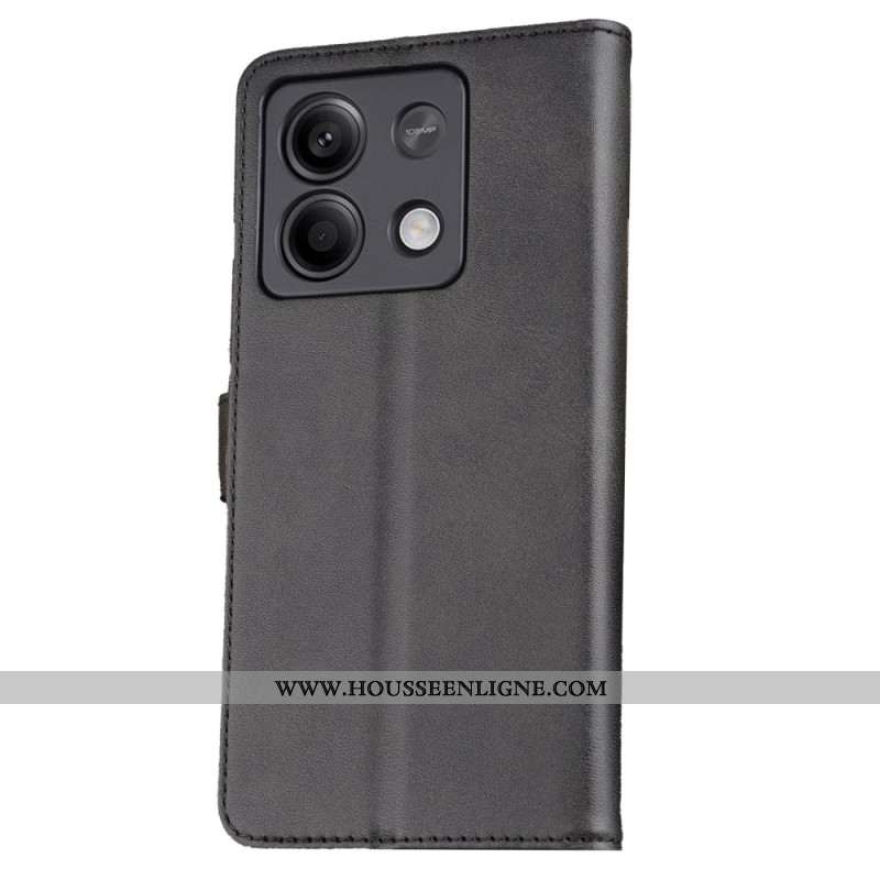 Housse Xiaomi Redmi Note 13 5G Effet Cuir AZNS