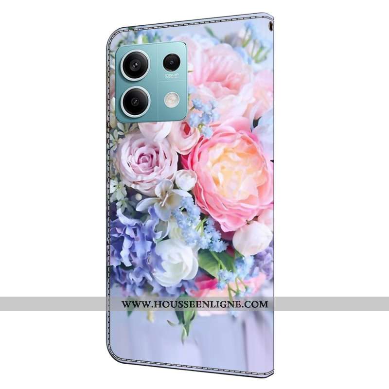 Housse Xiaomi Redmi Note 13 5G Fleurs Pastels