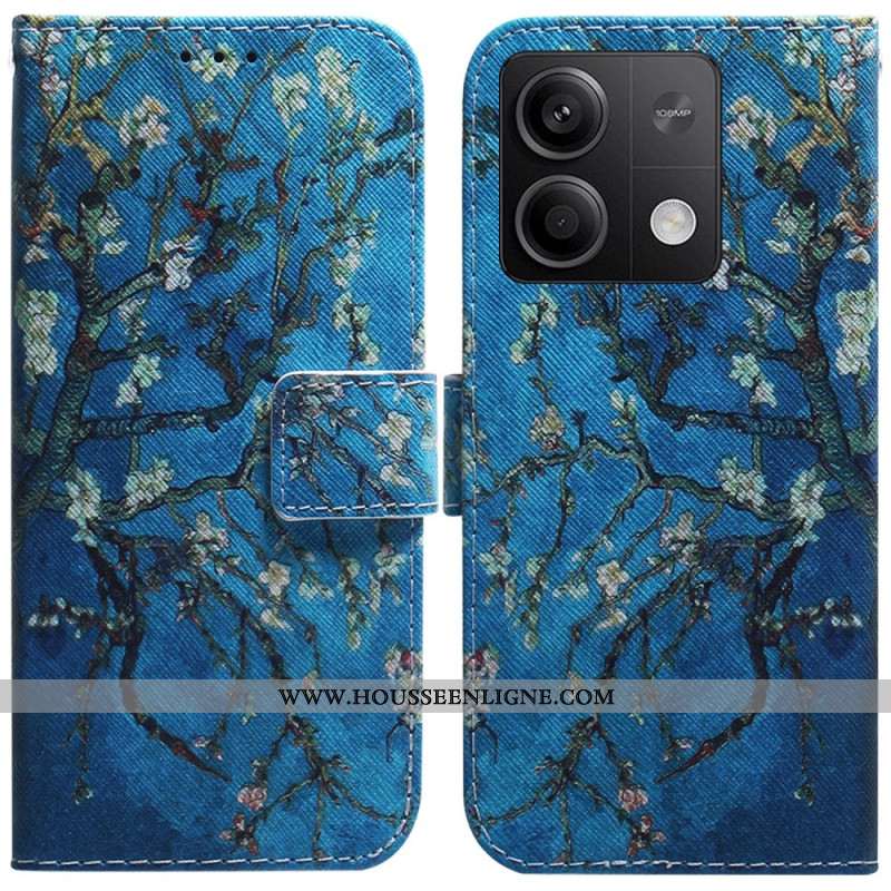 Housse Xiaomi Redmi Note 13 5G Fleurs d'Abricot