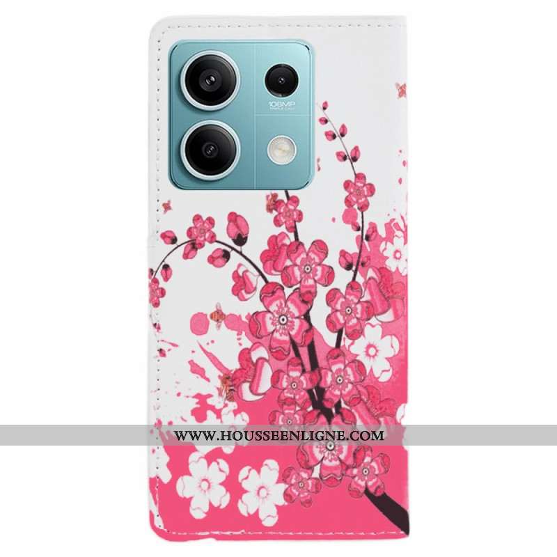 Housse Xiaomi Redmi Note 13 5G Fleurs de Prunier