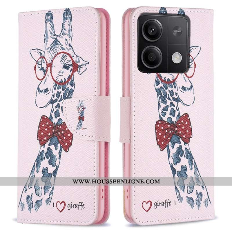 Housse Xiaomi Redmi Note 13 5G Girafe Intello