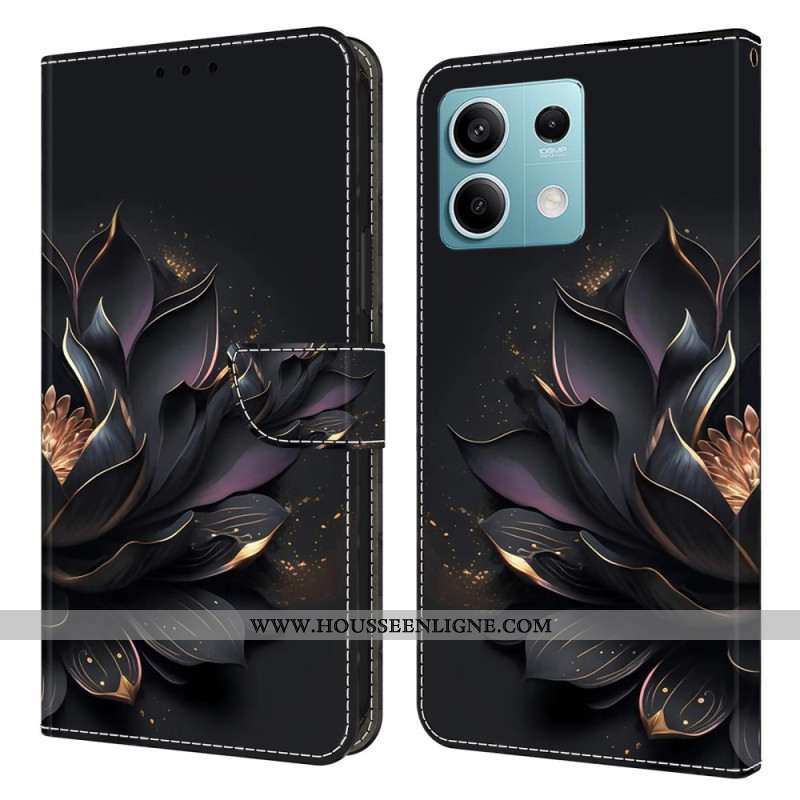 Housse Xiaomi Redmi Note 13 5G Lotus Pourpre