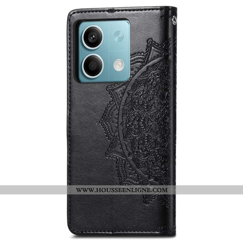 Housse Xiaomi Redmi Note 13 5G Mandala Baroque à Lanière