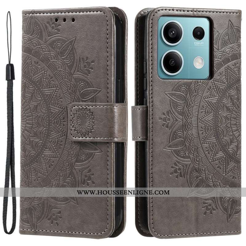 Housse Xiaomi Redmi Note 13 5G Mandala Soleil