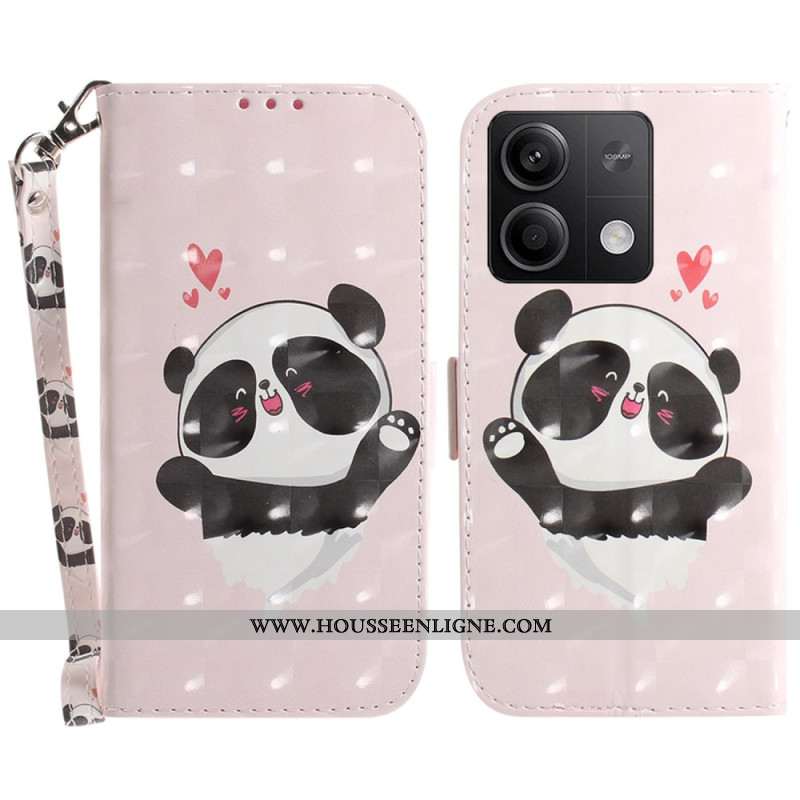 Housse Xiaomi Redmi Note 13 5G Panda Love