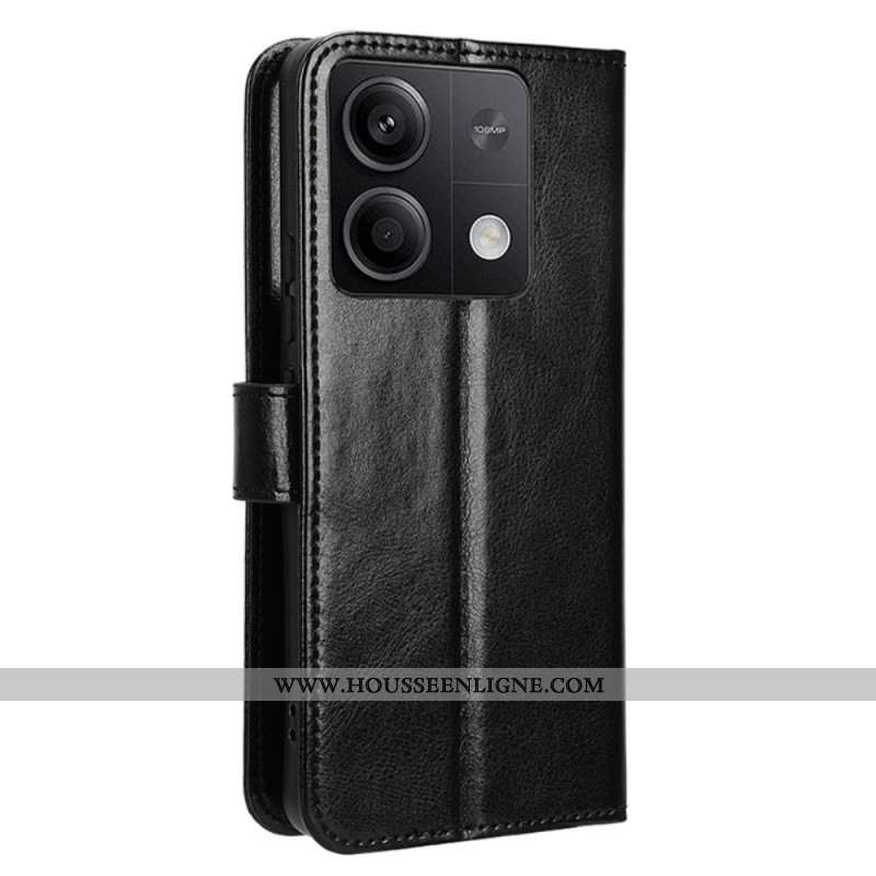 Housse Xiaomi Redmi Note 13 5G Simili Cuir Flashy à Lanière