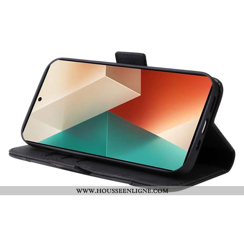 Housse Xiaomi Redmi Note 13 5G Style Cuir BETOPNICE