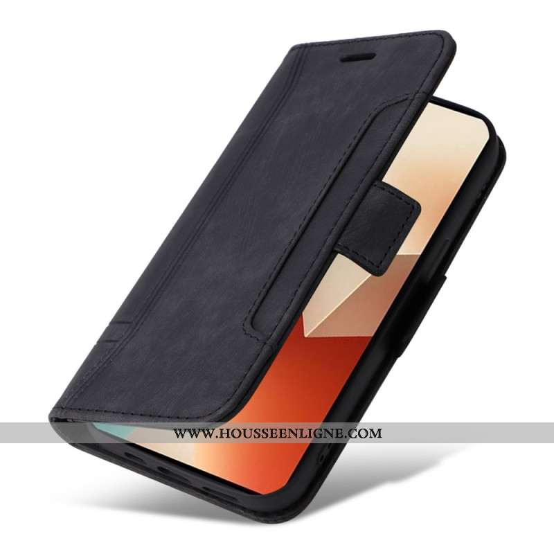 Housse Xiaomi Redmi Note 13 5G Style Cuir BETOPNICE