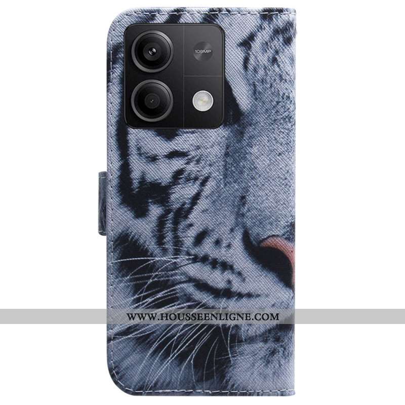 Housse Xiaomi Redmi Note 13 5G Tigre Blanc