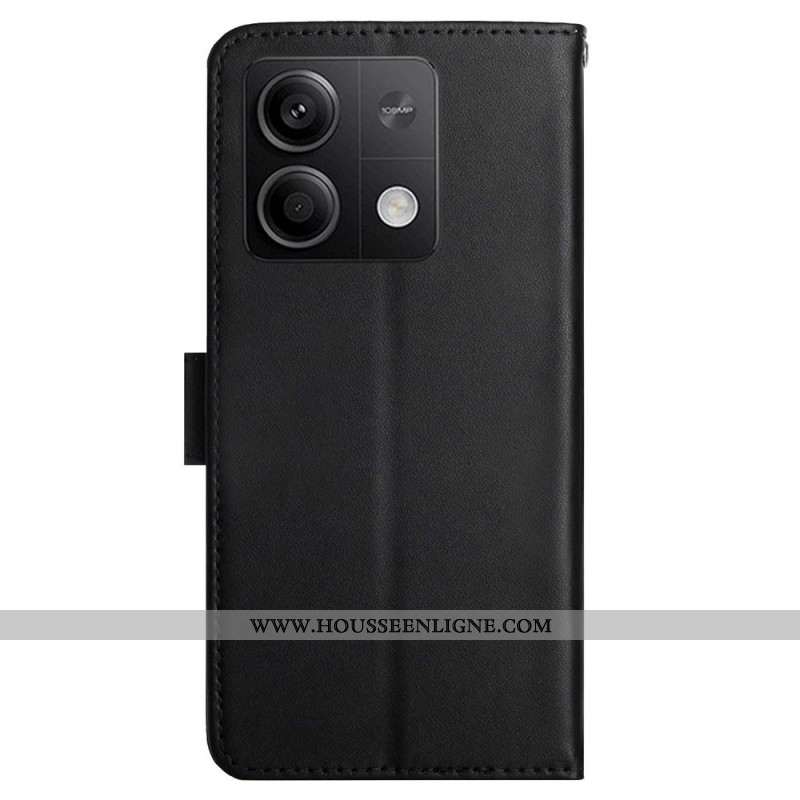 Housse Xiaomi Redmi Note 13 Pro 4G / Poco M6 Pro 4G Cuir Nappa