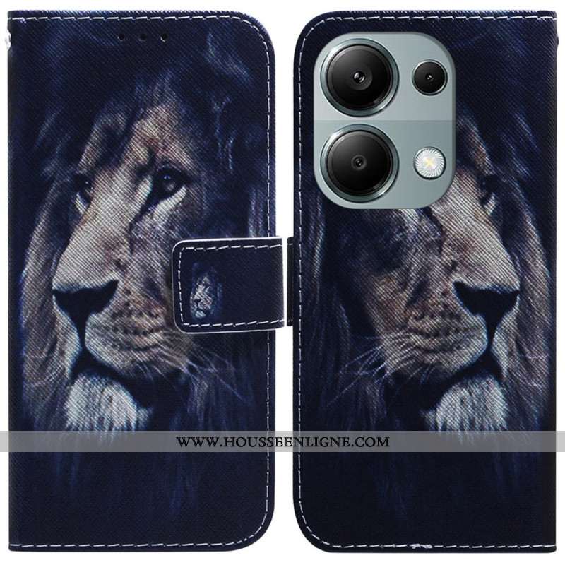 Housse Xiaomi Redmi Note 13 Pro 4G / Poco M6 Pro 4G Dreaming Lion