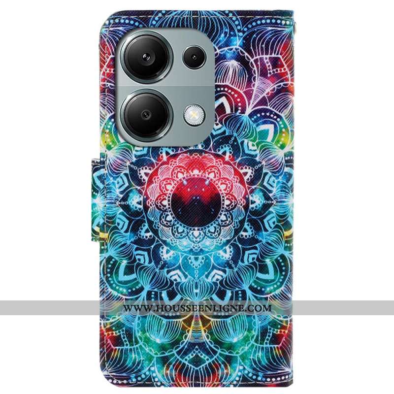 Housse Xiaomi Redmi Note 13 Pro 4G / Poco M6 Pro 4G Mandala à Lanière