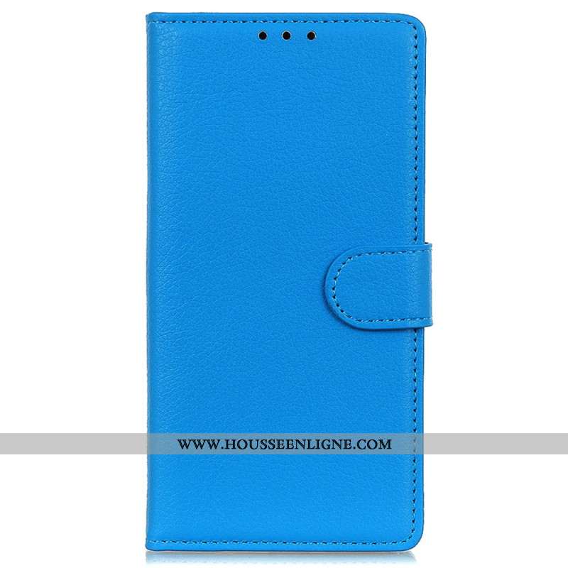 Housse Xiaomi Redmi Note 13 Pro 4G / Poco M6 Pro 4G Simili Cuir Traditionnel