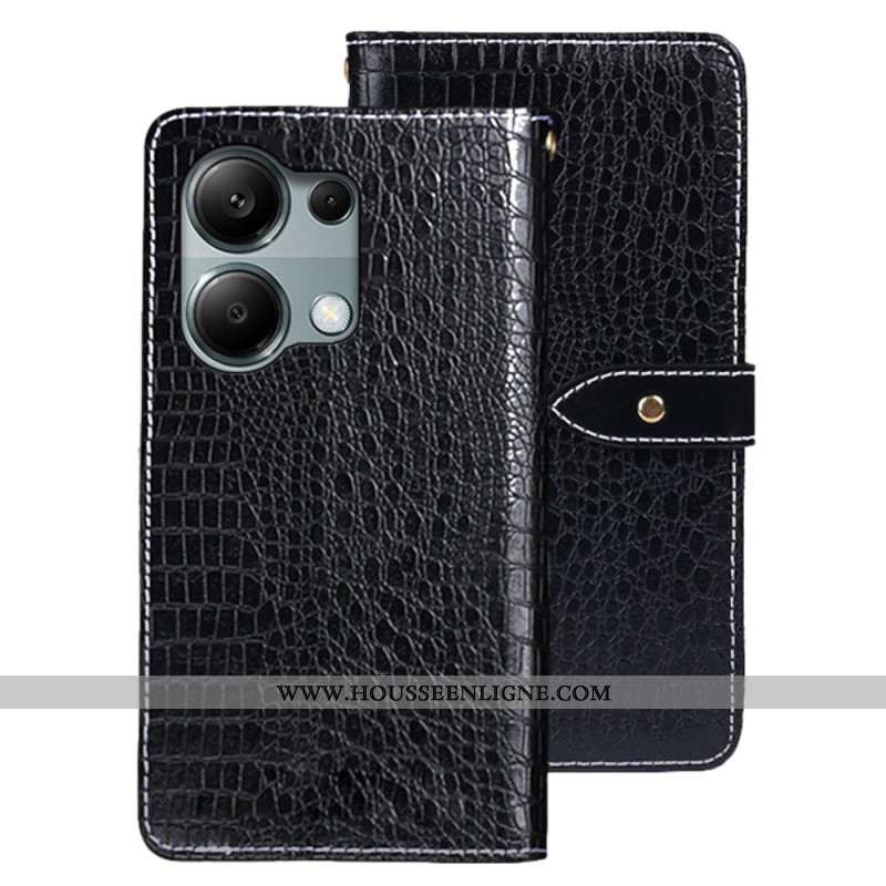 Housse Xiaomi Redmi Note 13 Pro 4G / Poco M6 Pro 4G Texture Crocodile IDEWEI