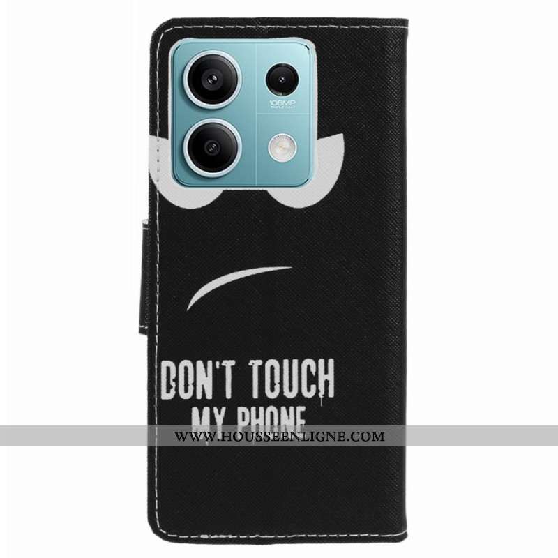 Housse Xiaomi Redmi Note 13 Pro 5G / Poco X6 5G Don't Touch My Phone