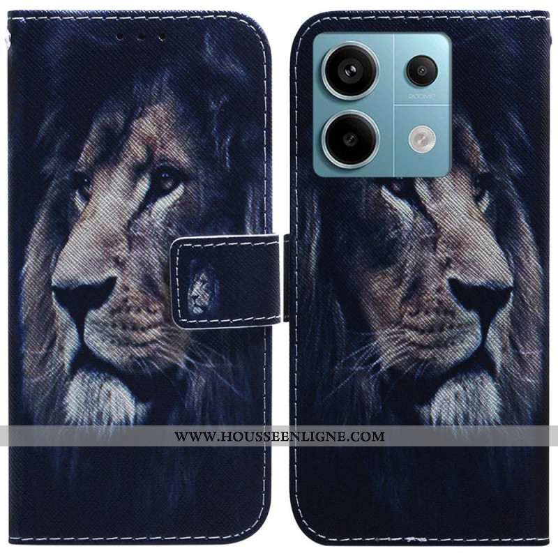 Housse Xiaomi Redmi Note 13 Pro 5G / Poco X6 5G Dreaming Lion