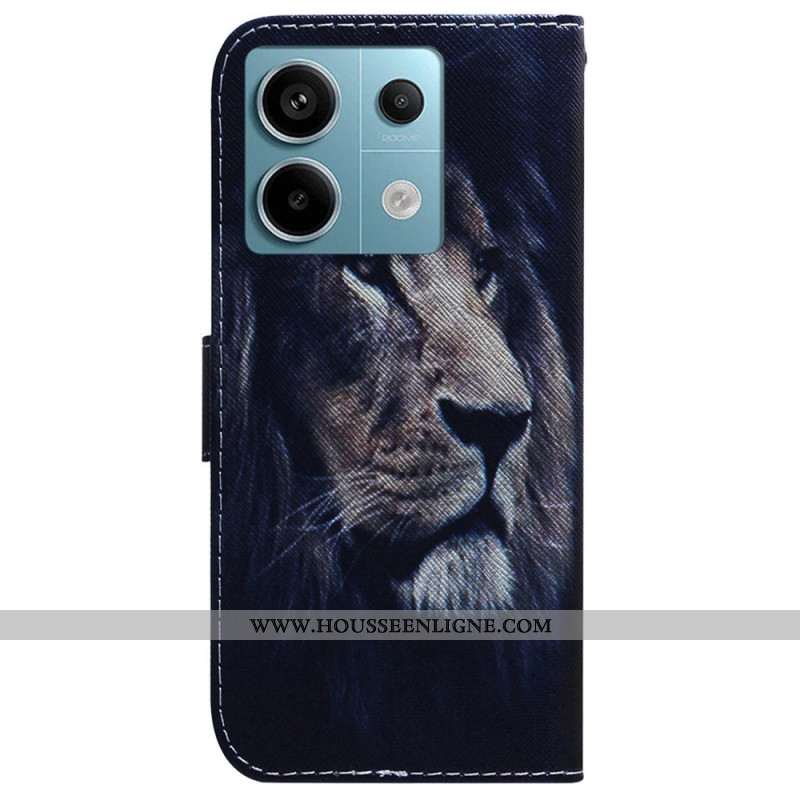 Housse Xiaomi Redmi Note 13 Pro 5G / Poco X6 5G Dreaming Lion