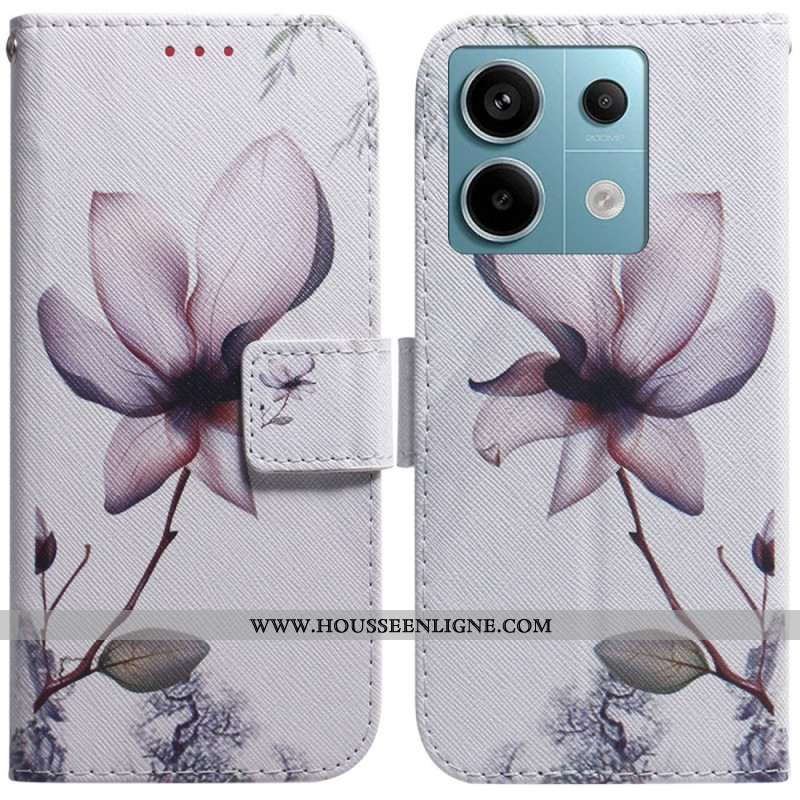 Housse Xiaomi Redmi Note 13 Pro 5G / Poco X6 5G Fleur Rose