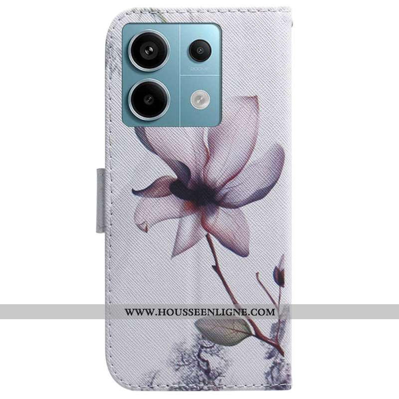 Housse Xiaomi Redmi Note 13 Pro 5G / Poco X6 5G Fleur Rose