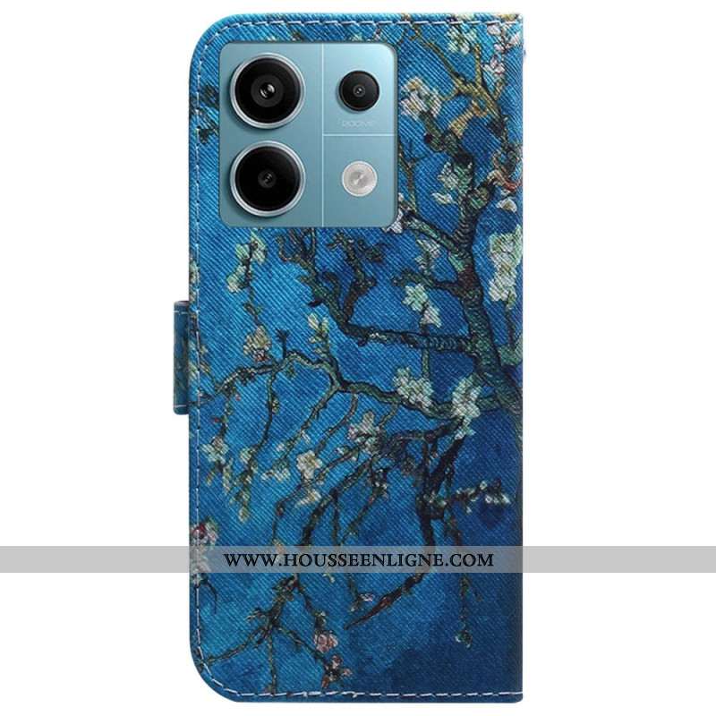 Housse Xiaomi Redmi Note 13 Pro 5G / Poco X6 5G Fleurs d'Abricot