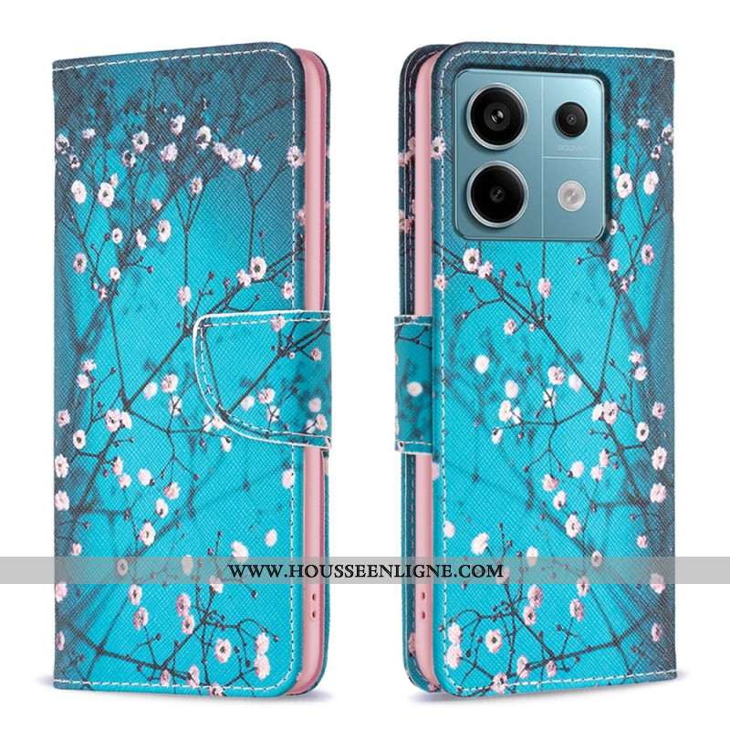 Housse Xiaomi Redmi Note 13 Pro 5G / Poco X6 5G Fleurs de Prunier