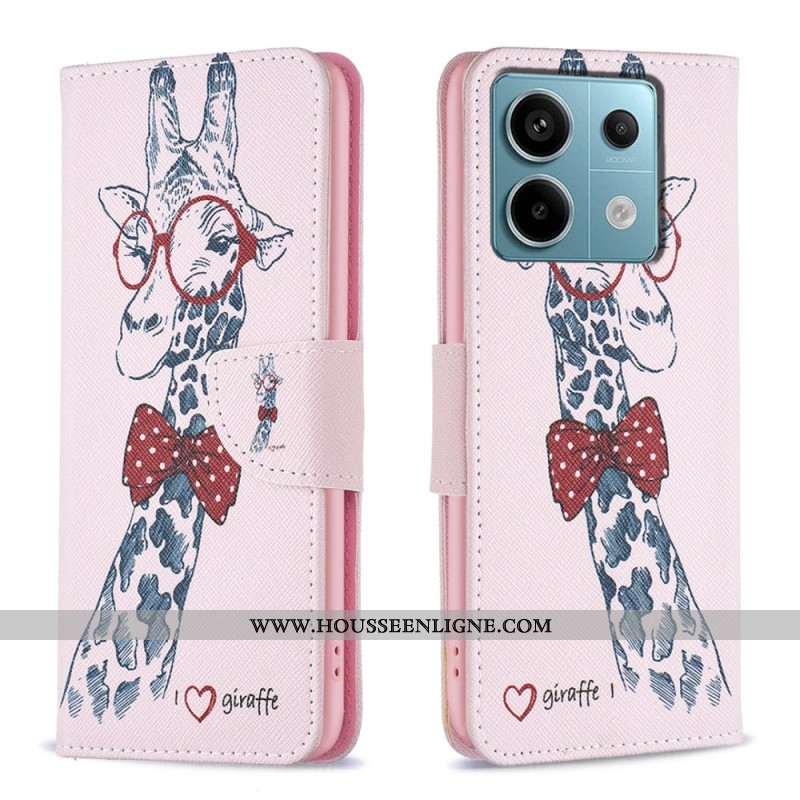 Housse Xiaomi Redmi Note 13 Pro 5G / Poco X6 5G Girafe Intello