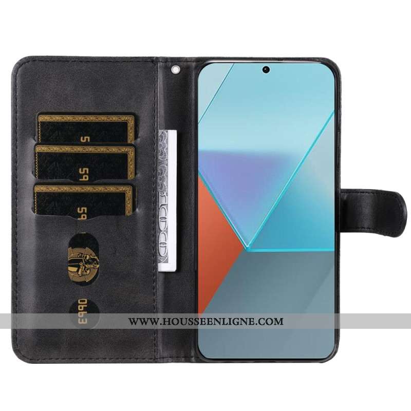 Housse Xiaomi Redmi Note 13 Pro 5G / Poco X6 5G Porte-Monnaie Frontal