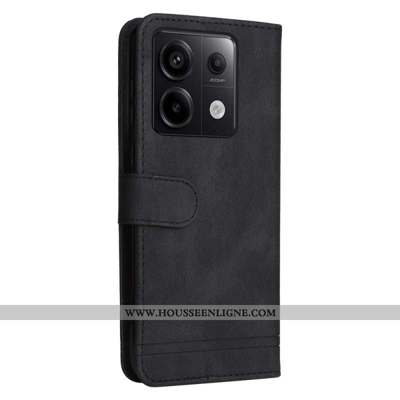 Housse Xiaomi Redmi Note 13 Pro 5G / Poco X6 5G Rivet Décoratif à Lanière