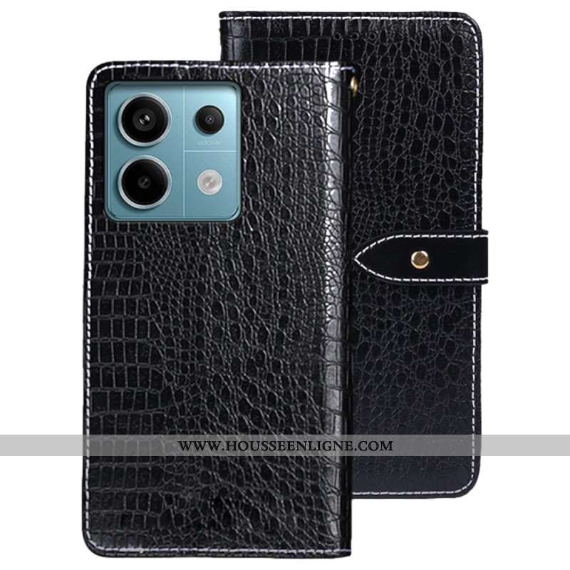 Housse Xiaomi Redmi Note 13 Pro 5G / Poco X6 5G Style Crocodile IDEWEI