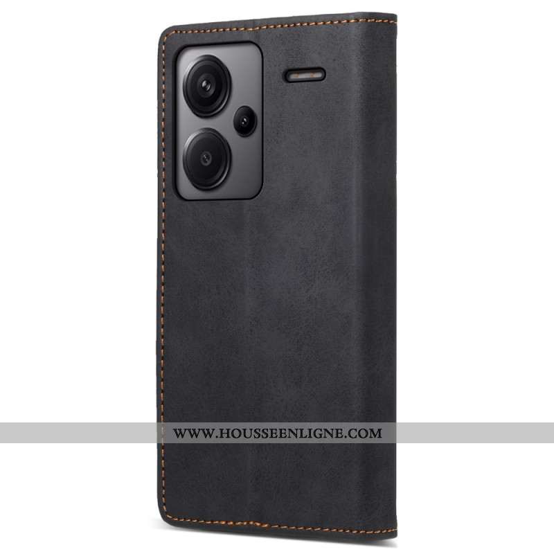 Housse Xiaomi Redmi Note 13 Pro Plus 5G Effet Cuir