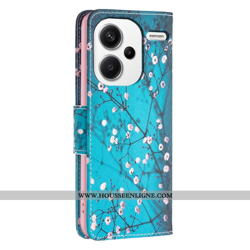 Housse Xiaomi Redmi Note 13 Pro Plus 5G Fleurs de Prunier