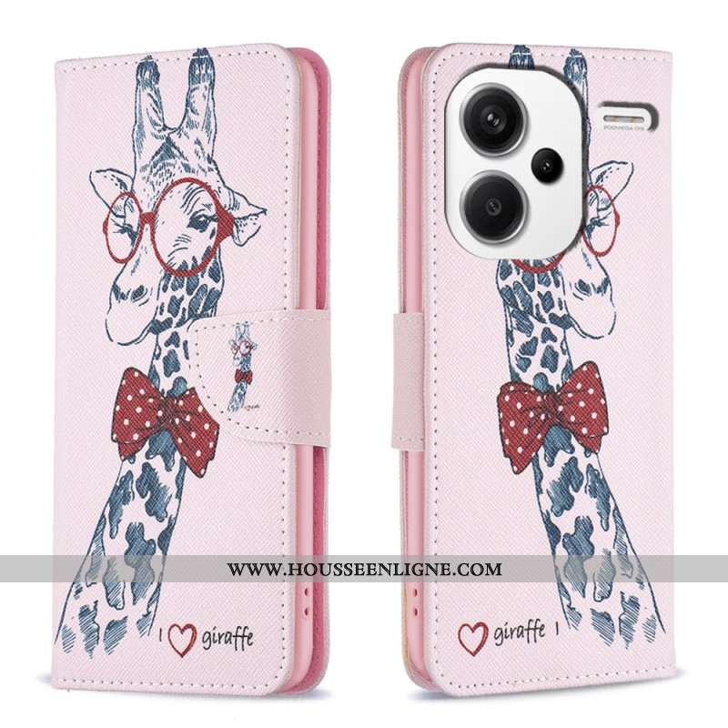 Housse Xiaomi Redmi Note 13 Pro Plus 5G Girafe Intello