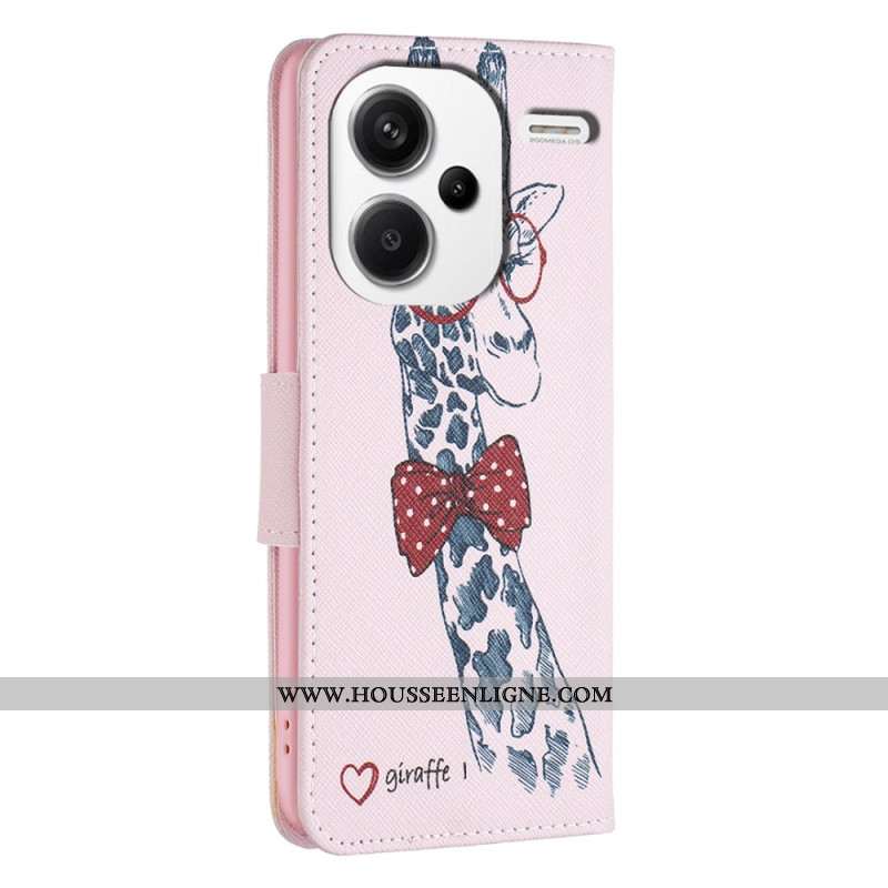 Housse Xiaomi Redmi Note 13 Pro Plus 5G Girafe Intello