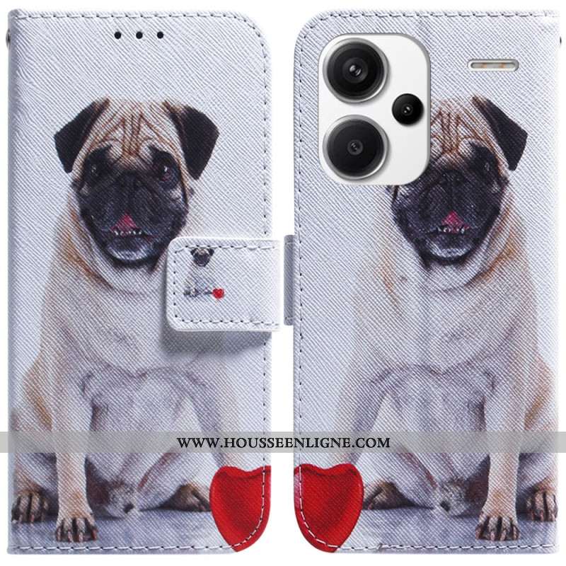 Housse Xiaomi Redmi Note 13 Pro Plus 5G Pug Dog