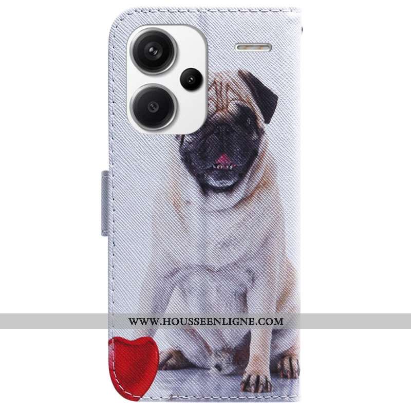 Housse Xiaomi Redmi Note 13 Pro Plus 5G Pug Dog