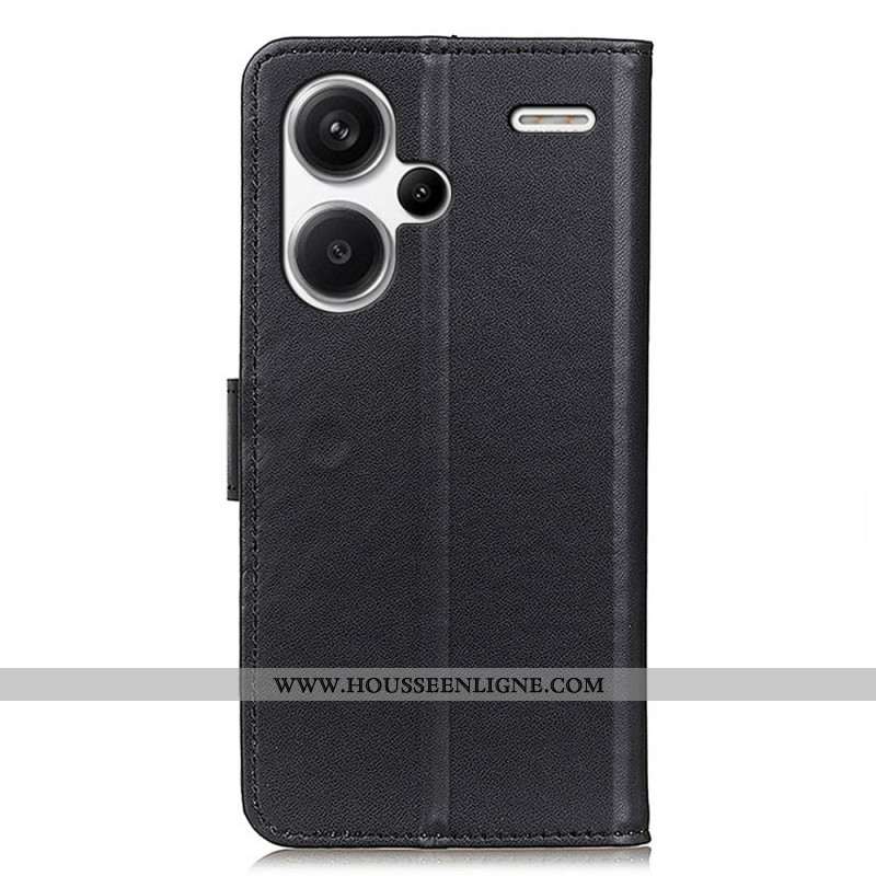 Housse Xiaomi Redmi Note 13 Pro Plus 5G Simili Cuir Simple