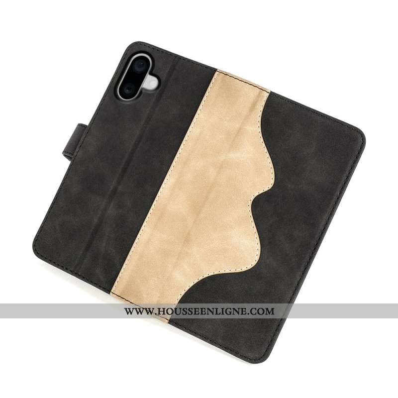 Housse iPhone 16 Bicolore Design