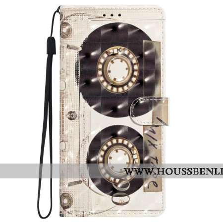 Housse iPhone 16 Cassette à Lanière