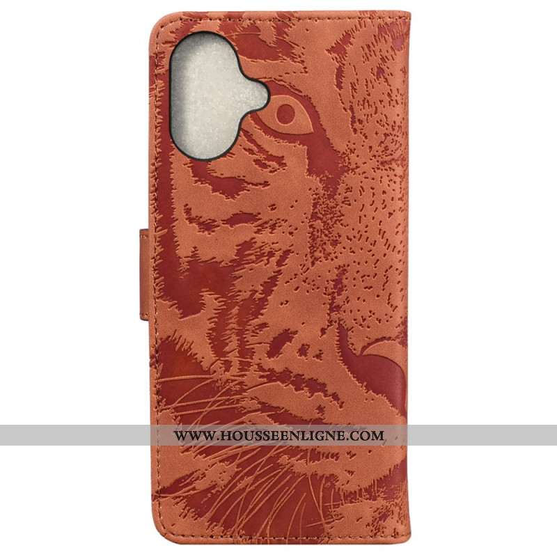 Housse iPhone 16 Empreinte de Tigre