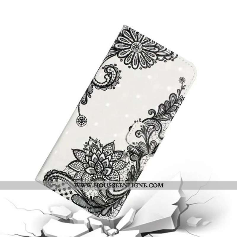 Housse iPhone 16 Fleur de Dentelle