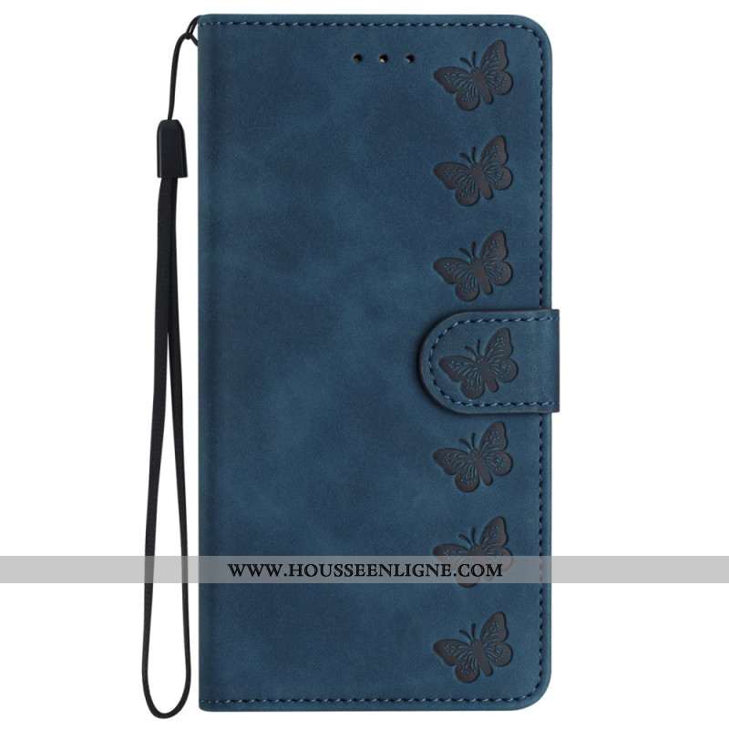 Housse iPhone 16 Frise Papillons