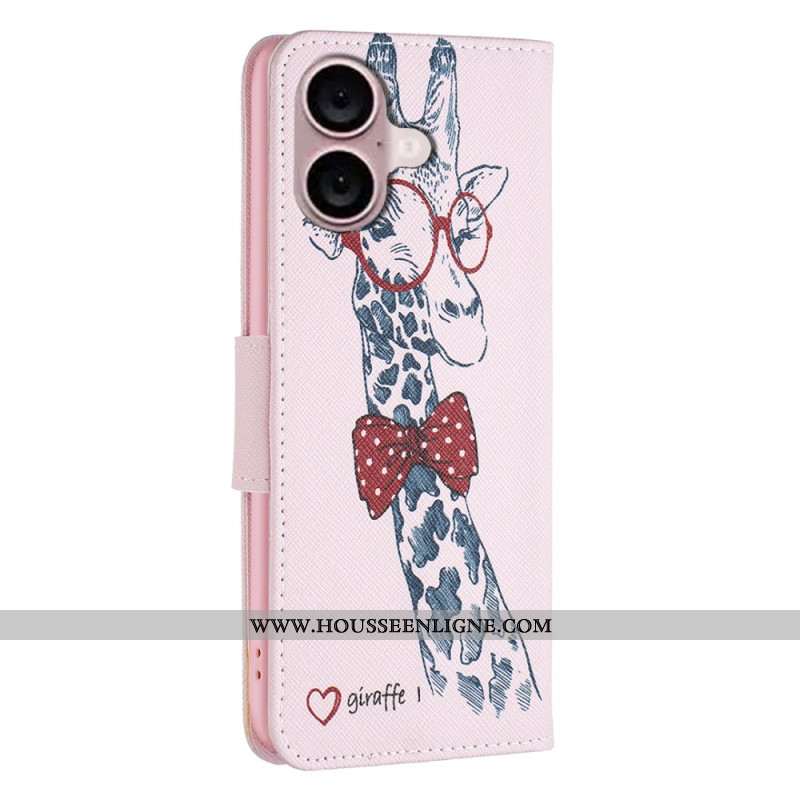 Housse iPhone 16 Girafe