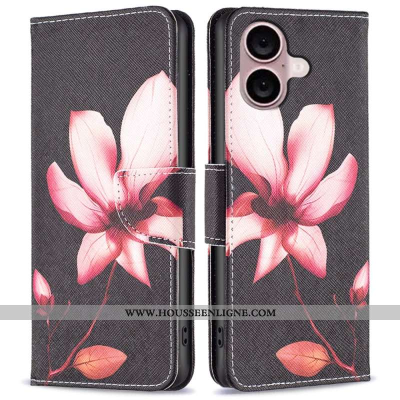 Housse iPhone 16 Lotus