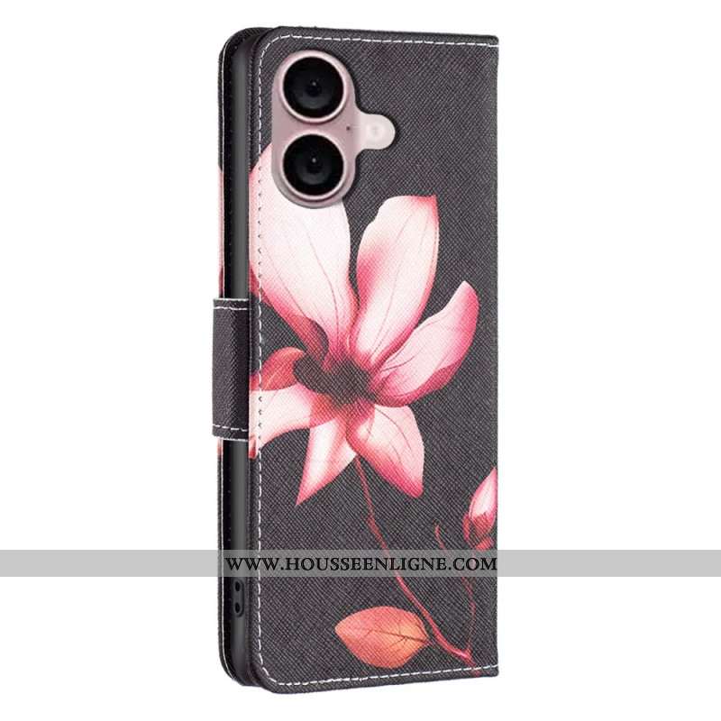 Housse iPhone 16 Lotus