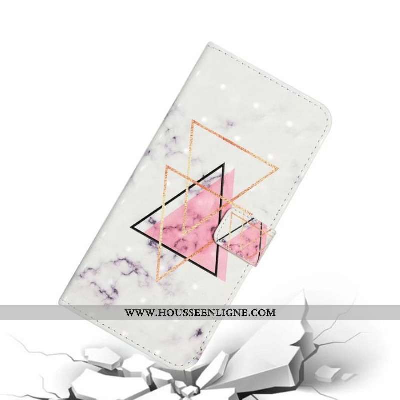 Housse iPhone 16 Marbre Triangle