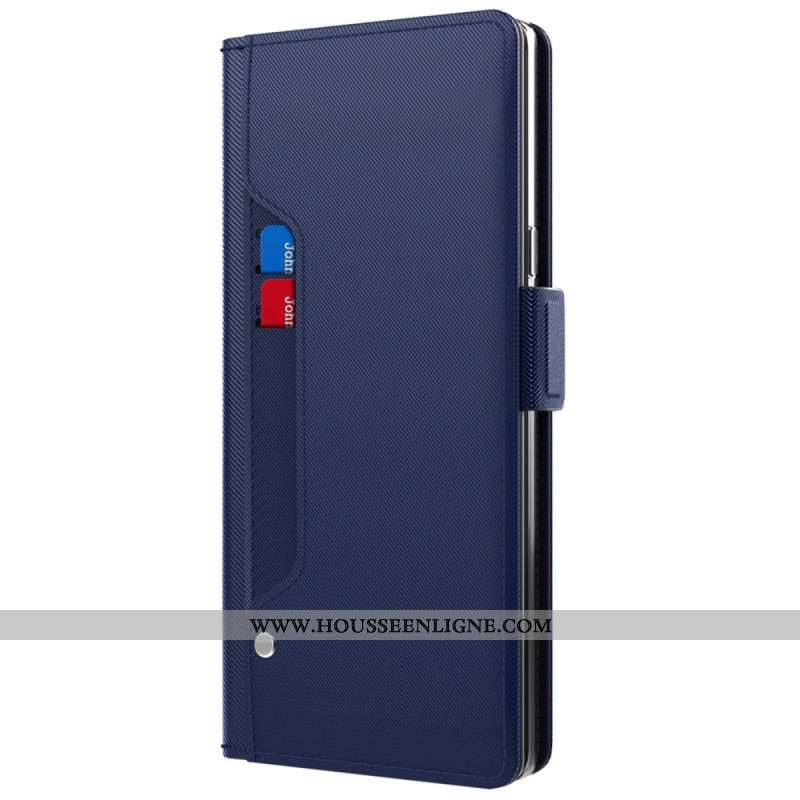 Housse iPhone 16 Miroir et Porte-Cartes