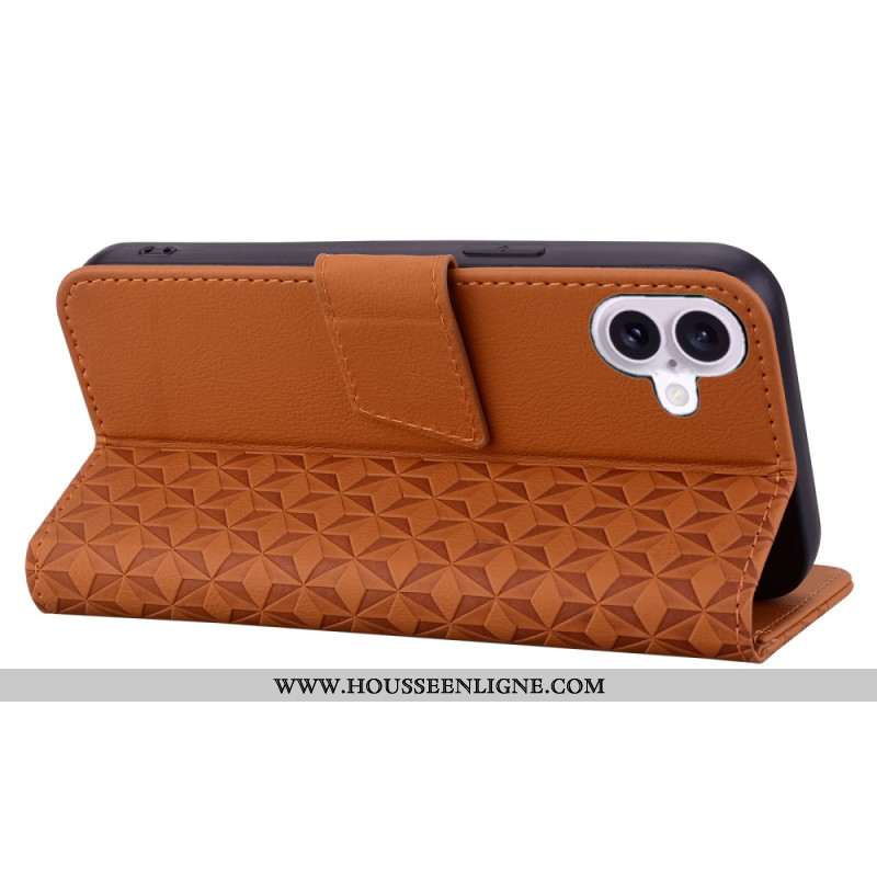 Housse iPhone 16 Motif Losanges